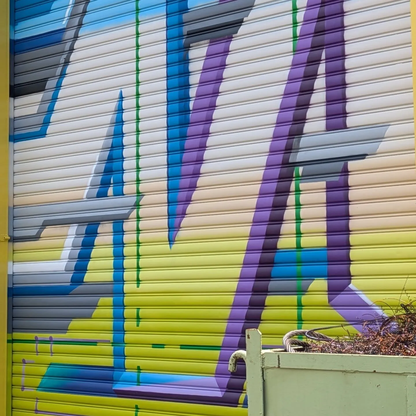 稲美町工場シャッターアート第2弾