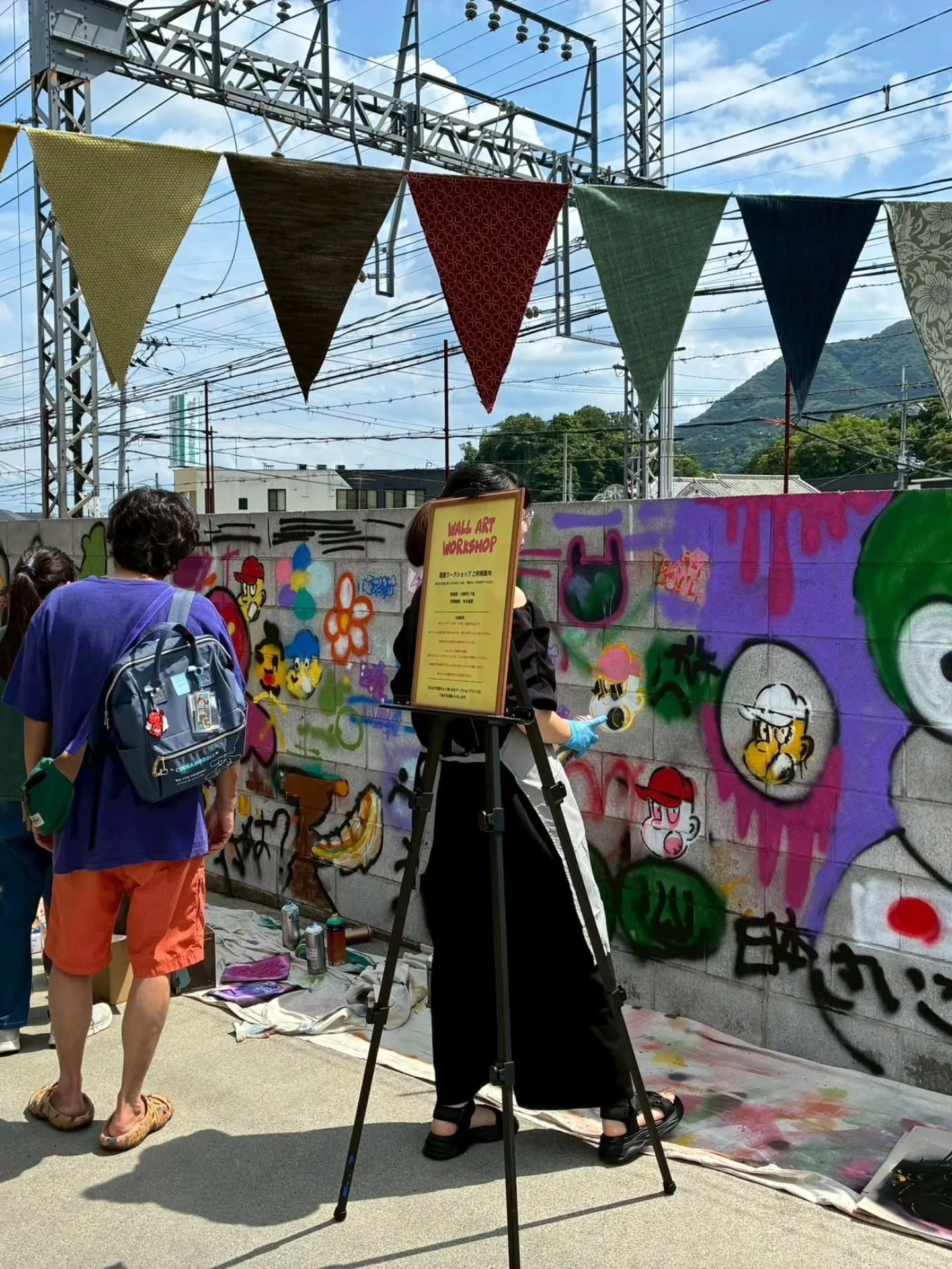 奈良県でペイントセッションしてきました！
